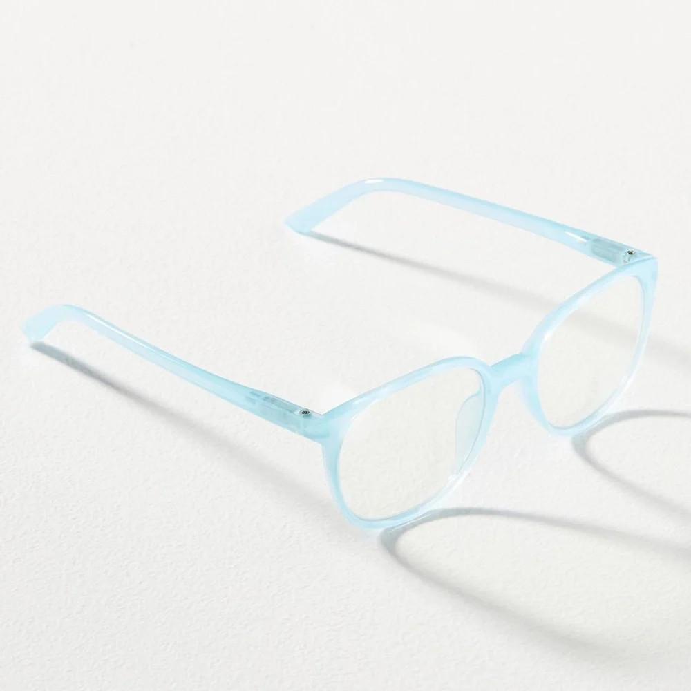 NEW from Anthropologie Blue Fruit Punch‎ Blue Light Filtering Glasses +1.75